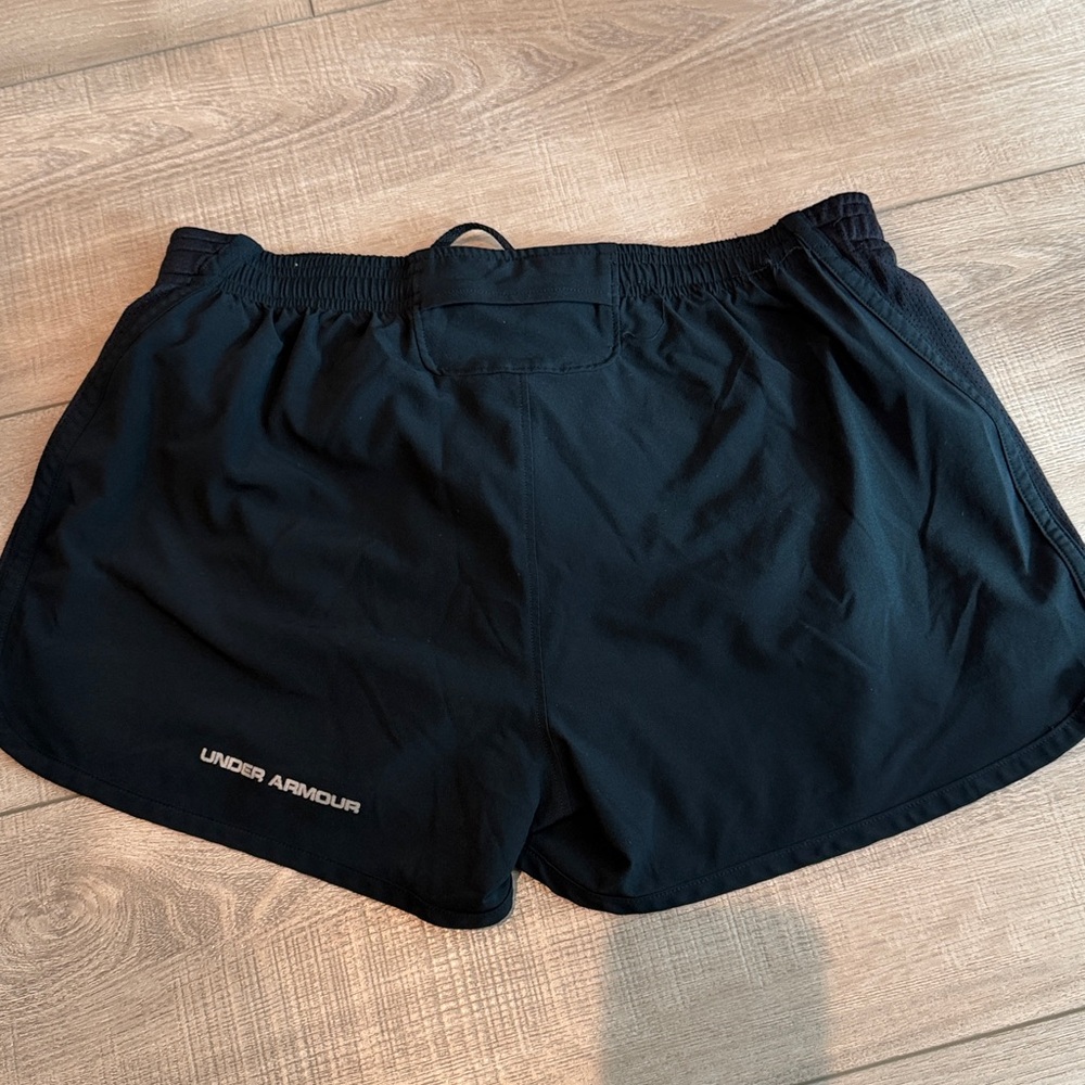 Black Under Armour Shorts with Built in Lining- Womens S - Picture 4 of 5